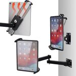 Supporto da parete per tablet Supporto pieghevole estensibile in lega di alluminio con blocco di sicurezza antifurto