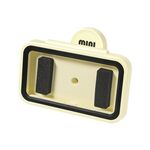 Supporto per telefono da doccia impermeabile con ventosa girevole, supporto da parete per telefono (crema)