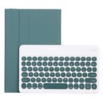 Per Lenovo Pad Plus 11 pollice TB-J607F / Tab Tab P11 11 pollici TB-J606F / Pad 11 pollici YAM12 LAMPSKIN Texture Struttura rimovibile TOROR TOURYCAP Custodia in pelle Bluetooth con supporto (verde scuro)