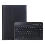 Custodia in pelle Bluetooth A06B Ultra-sottile Bluetooth con slot e supporto per penne per iPad mini 6 (nero)