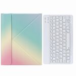H-109 Custodia in pelle Bluetooth Bluetooth con supporto a tre volte per iPad Pro 11 pollici 2021 e 2020 e 2018 / AIR 2020 10.9 (arcobaleno)