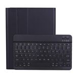 A11b Lambskin Texture Ultra-sottile custodia in pelle bluetooth con supporto per penna per iPad Air 5 2022 / Air 4 2020 10.9 & Pro 11 pollici 2021/2020/2018 (nero)