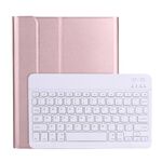 A11b Lambskin Texture Case in pelle bluetooth ultra-sottile con supporto per penna per iPad Air 5 2022 / Air 4 2020 10.9 e Pro 11 pollici 2021/2020/2018 (Oro rosa)