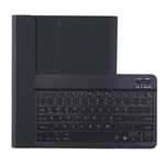C-098B Candy Color Skin Feel Texture Bluetooth Tastiera in pelle Custodia con porta a penna per iPad Air 4 10.9 2020 / Air 5 10.9 2022 (nero)