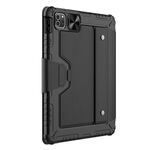 Per iPad Air 10.9 2020/Air 4/Air 5/Pro 11 2020/2021/2022 NILLKIN Bluetooth Tastiera Touch Smart Tablet Custodia (Nero)