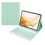 +X3 Case in pelle tosta bluetooth a colori di caramelle universali (verde fresco)