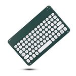 X4 Tastiera Bluetooth del colore spray per tasti rotondi X4 (Green Night Dark)