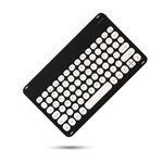 X4 Tasti rotondi universali Pannello Spray tastiera Bluetooth Bluetooth (nero + bianco)
