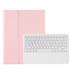 Custodia per tastiera Bluetooth rimovibile a colori A800B CANDY con slot a penna per Samsung Galaxy Tab S8 + / S7 + / S7 FE (rosa)