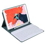 T102B per iPad Air / Pro 10.5 pollici (2019) TPU Candy Color Custodia protettiva per tastiera Bluetooth ultrasottile con supporto e slot per penna (verde scuro)