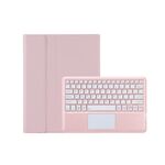 Per Xiaomi Pad 6 Max 14 A0N8-A Custodia per tablet in pelle con tastiera Bluetooth staccabile ultrasottile con touchpad (rosa bianco)