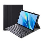 Per vivo Pad Air / iQOO Pad 11.5 pollici AV13 TPU Ultra-sottile Custodia in pelle con tastiera Bluetooth staccabile (nero)