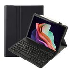 Per Huawei MatePad SE 10.4 AH13 Custodia per tablet in pelle con tastiera Bluetooth staccabile ultrasottile (nera)