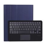 A098B-A Tastiera Bluetooth ultrasottile rimovibile in ABS + custodia protettiva in TPU per iPad Air 4 da 10,9 pollici (2020), con supporto, slot per penna e touch (blu scuro)