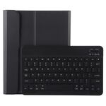 A11B Bluetooth 3.0 Custodia in pelle con tastiera Bluetooth rimovibile ABS ultrasottile per iPad Pro da 11 pollici, 2018, con slot per penna e supporto (nero)