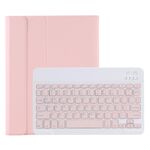 Custodia in pelle Bluetooth Bluetooth C-11B Custodia per tastiera Bluetooth Bluetooth con slot a penna e supporto per iPad Pro 11 pollici 2021 (rosa)