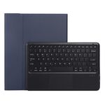 A12B-A Custodia tablet Bluetooth Bluetooth ABS ultra-sottile ABS con touchpad & Slot & Holder per iPad Pro 12.9 2021/2020/2018 (blu scuro)