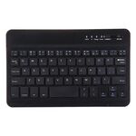 Mini tastiera wireless Bluetooth portatile universale, compatibile con tablet da 7 pollici con funzioni Bluetooth (nera)