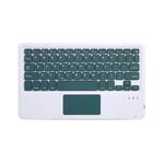 Tastiera Bluetooth wireless con tavoletta universale da 10 pollici HB119B con tattile (verde scuro)