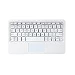 Tastiera Bluetooth con tavoletta universale da 10 pollici da 10 pollici con pannello tattile (bianco)
