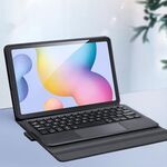 Per Samsung Galaxy Tab S6 Lite Dux Ducis Tastiera Bluetooth Bluetooth Ultrathin Horizontal Custodia in pelle flip con touchpad & Smart Sleep Function & Holder (Nero)