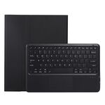 A970-Una custodia in pelle con tastiera Bluetooth Splittabile per Samsung Galaxy Tab S7 / S7 FE T730 / S7 Plus T970 / T975, con touchpad e supporto (nero)