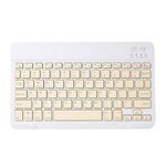 Tastiera Bluetooth portatile universale Ultra-sottile per tablet Telefoni, Dimensioni: 7 pollici (Yellow Beyboard)