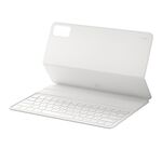 Custodia protettiva originale per tablet a doppia faccia per tastiera Xiaomi Pad 5 Pro 12.4 (bianca)