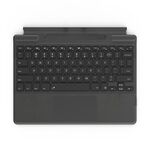 Per Microsoft Surface Pro 8 / 9 / X Tastiera Bluetooth Tastiera magnetica per tablet wireless retroilluminata con slot per penna (nero)
