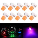 10 pezzi 2W T3 Casetto a cuneo LED LED LED CROVAGGIO INDICATORE INDICATOR LAMPAGNA LAMPAGGIO (Luce rosa)
