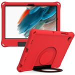 Per Samsung Galaxy Tab A8 Eva Hand Hand Handlet Tablet Case (rosso)