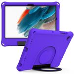 Per Samsung Galaxy Tab A8 Eva Hand Hand Handlet Tablet Case (Purple)