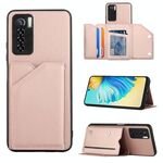 Per Tecno Camon 17 Pro Skin Feel PU + TPU + PC Telefono (Rose Gold)