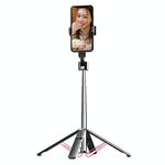 Telefono cellulare Live Live Bluetooth Telescopic Selfie Tripode, High: 100 cm (acciaio inossidabile)