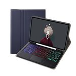 A07b-as agnskin slot touch pad tablet tablet tablet bluetooth tablet per iPad 9.7 2018 e 2017 / Pro 9.7 / Air 2 (blu)