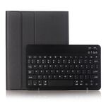 Custodia per tablet in pelle con tastiera Bluetooth staccabile per iPad Air 3 / Pro 10.5 / 10.2 2021 e 2020 e 2019 (nero)