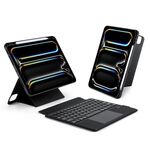 Per iPad Pro 11 2024 DUX DUCIS DK Series Custodia per tablet con tastiera Bluetooth wireless magnetica (nero)
