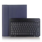 Custodia per tablet in pelle con tastiera touch Bluetooth per iPad Pro 11 2024 A13B con slot per penna (blu scuro)