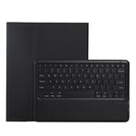Per iPad Pro 13 2024 A13B Custodia tablet in pelle con tastiera touch Bluetooth ultrasottile staccabile con slot per penna (Nero)