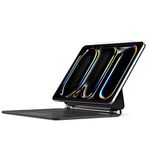 Custodia in pelle per tablet con tastiera magnetica galleggiante serie DUX DUCIS MK per iPad Pro 11 2024 (nero)