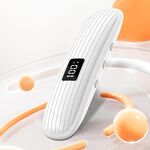 QY10-B Altoparlante Bluetooth 5.3 a conduzione ossea per dormire (bianco)