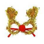 Occhiali da decorazione natalizia Occhiali da travestimento in maschera (corno di alce)
