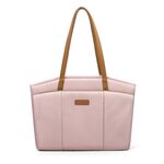 BANGE BG-6803 Borsa da viaggio per donna Borsa per laptop digitale Borsa a mano di grande capacità (rosa)