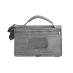 Borsa per auto per bambini multifunzionale impermeabile per pannolini (grigio)