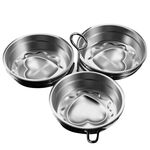 Stampo per friggere le uova in acciaio inox fai da te per la cucina domestica, forma: cuore