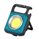 E-SMARTER W5134 Mini LED Glow Torch Luce forte Portachiavi portatile (verde)