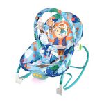 Sedia a dondolo per bambini con musica e luce multifunzionale, giocattolo per bambini, cartone animato, specifiche: 119-24A