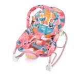 Sedia a dondolo per bambini con musica e luce multifunzionale, giocattolo per bambini, cartone animato, specifiche: 119-24B