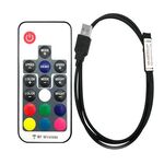 Controller intelligente RF wireless dimmerabile per strisce LED, stile: 17 tasti USB