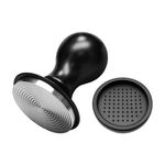 Martello a impatto regolabile per pressa per polvere a pressione costante per caffè, stile: filettatura nera + base rotonda (51 mm)